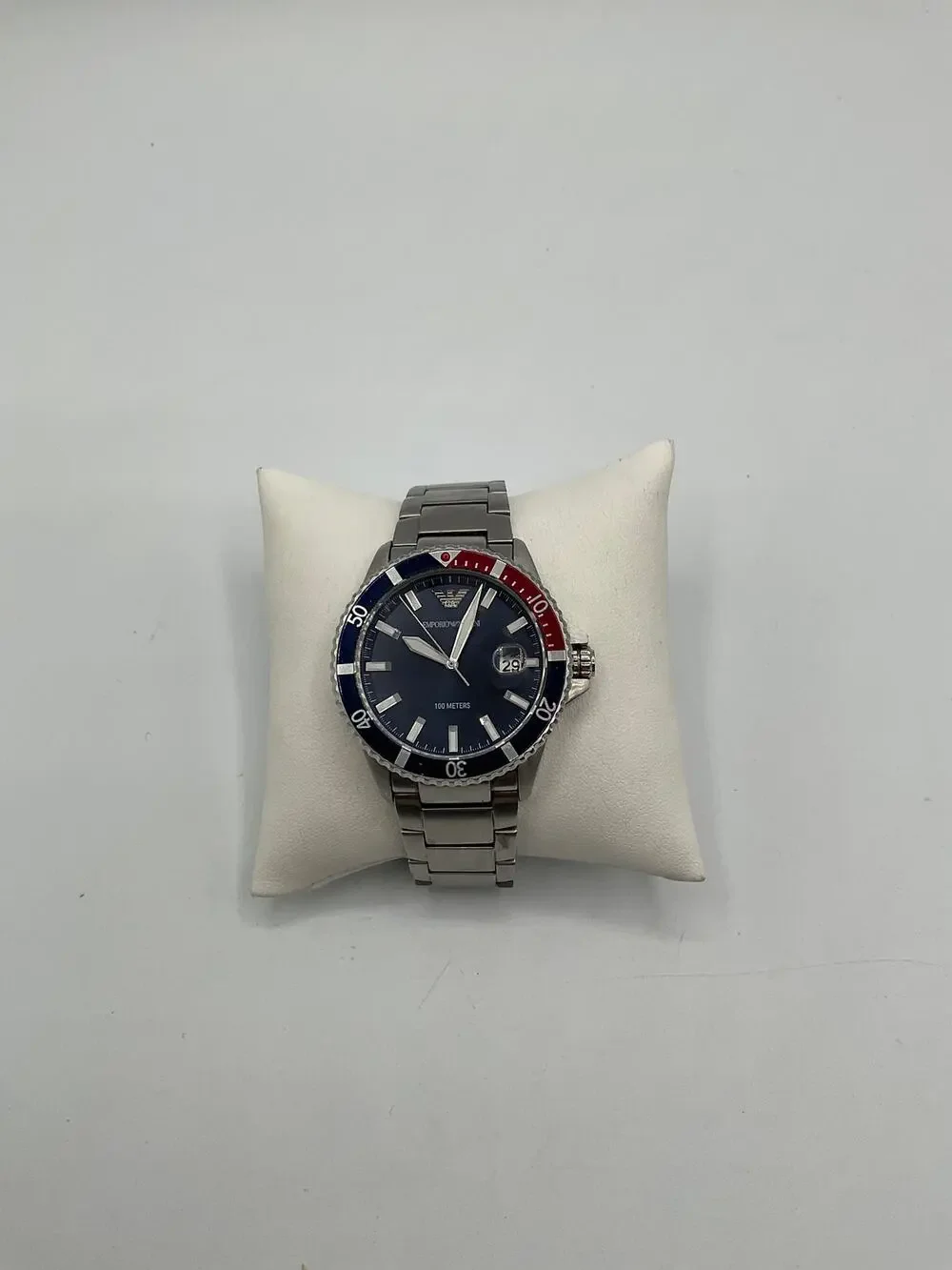 Emporio Armani AR-11339 Watch - Silver, about 42mm